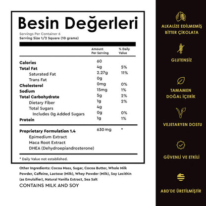 tabs Sevgi Çikolatası
